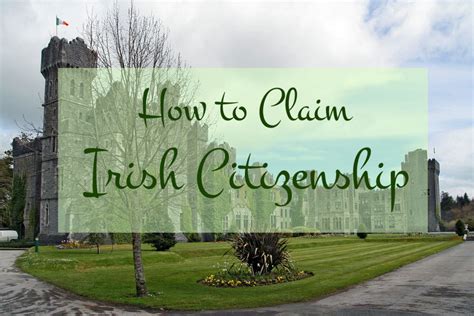 Applications for irish citizenship are managed by the irish naturalisation and immigration service and their website is a great place to look for process details, and application forms. How to Claim Your Irish Citizenship (by descent)