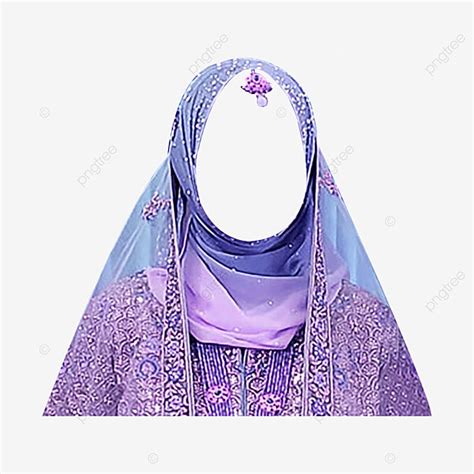 Gambar Wajah Hijab Latar Belakang Transparan Png Dan File Psd, Jilbab