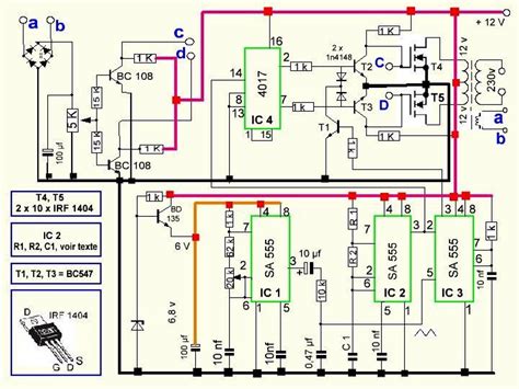Schematic Pure Sine Wave Inverter Circuit Diagram Wiring Diagram Schemas