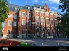 Fassade der Jagiellonen Universität in Krakau, Polen Stockfotografie ...