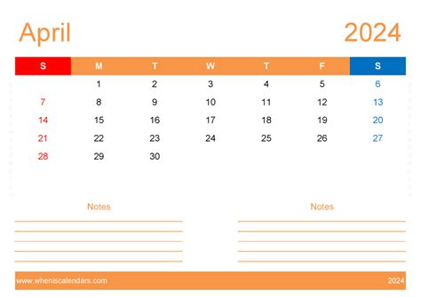 April 2024 Calendar Editable Free A44215