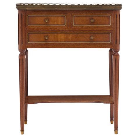 Louis Xvi Style Marquetry Side Table For Sale At 1stdibs