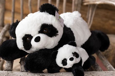 Super Soft Panda Bears Stuffed Animals Set By Exceptional