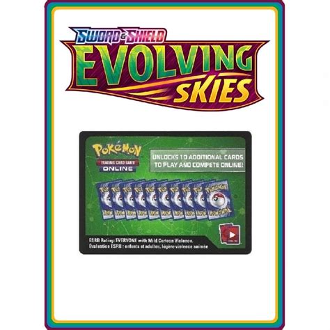 Pokemon Trading Card Game 1x Sword And Shield 7 Evolving Skies Online