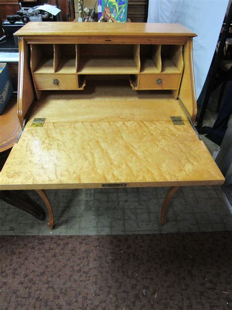 Birdseye Maple Secretary Desk