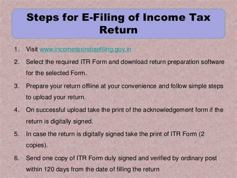 Log in to mytax portal. Filing of income tax return including e filing - sanjeev copy