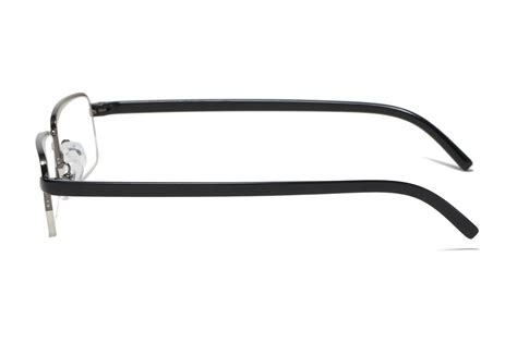 1 pair mens half frame lightweight rectangular reading glasses classic readers ebay
