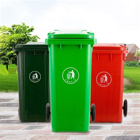 China Custom Design Heavy Duty Dustbin For Garbage Collectiongreen
