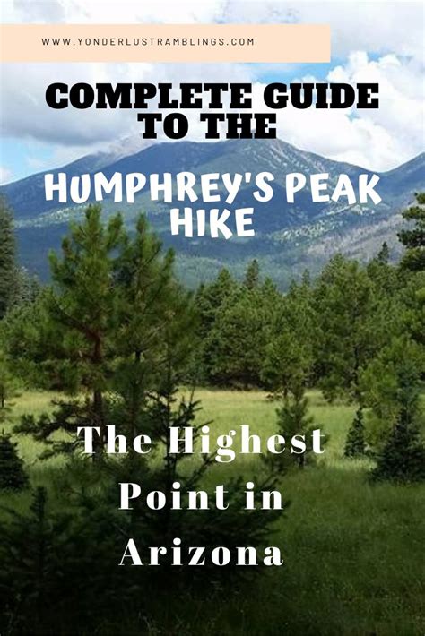 Complete Guide To The Humphreys Peak Hike The Highest Point In
