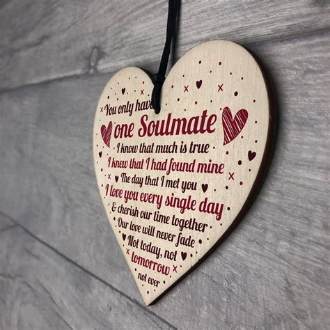 Maybe you would like to learn more about one of these? Valentines Day Gift Anniversary Gift Soulmate Gifts For ...