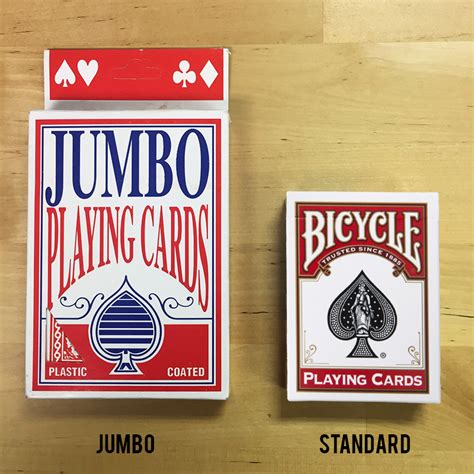 Jumbo Plastic Coated Playing Cards Ships Free 13 Deals