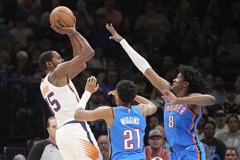 Kevin Durant Scores 35 Points Suns Roll Past Thunder