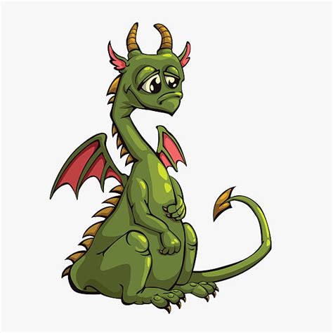5100 Sad Dragon Stock Illustrations Royalty Free Vector Graphics