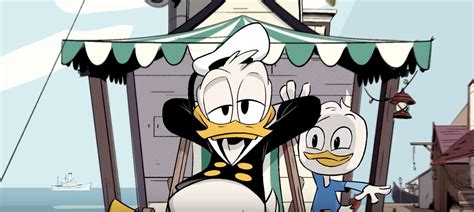 Ducktales Teaser Donald Duck Is In The Center Of The Action