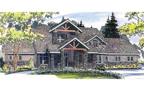 Lodge Style House Plans Timberfield Associated Designs Jhmrad 52395