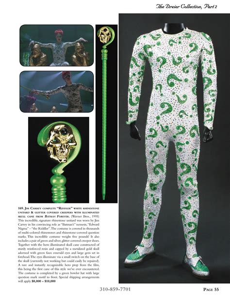 Another One Of Jim Carreys Riddler Outfits From Batman Forever