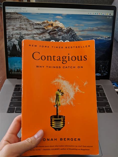 “contagious Why Things Catch On” By Jonah Berger Kats Thoughts