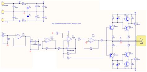Producciones Rek Diagramas Y Electronica Amplificador 200w Clase D