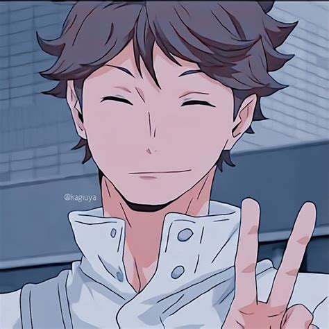 Oikawa Tooru Icon Profil Anime