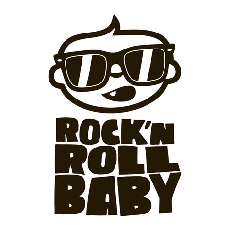 Toile Décorative Pour Chambre Bébé Rocknroll Baby