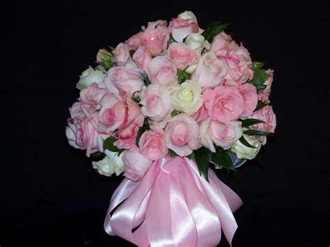 The wedding blog for the sophisticated bride. Pink Rose Wedding Bouquet - The Beautiful things in Life