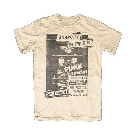 Sex Pistols バンドtシャツ セックス・ピストルズ 100 Club バンドtシャツの通販ショップ『tee Merch』