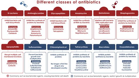 Antibiotics Classification According To Spectrum