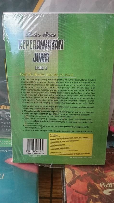 Jual Buku Saku Keperawatan Jiwa Edisi Gail W Stuart Di Lapak Dede