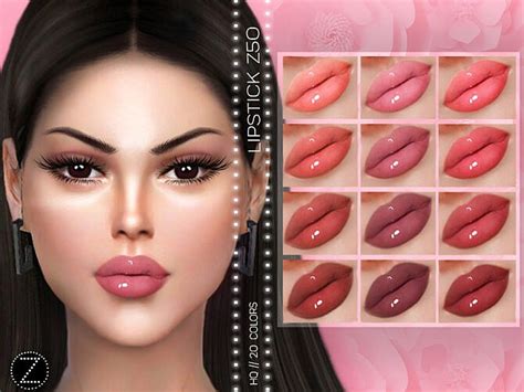 Lipstick Z50 By Zenx At Tsr Sims 4 Updates