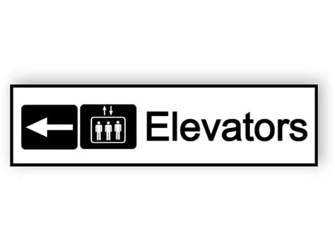 Aluminium Elevators Sign Easily Edit And Order This Sign Online