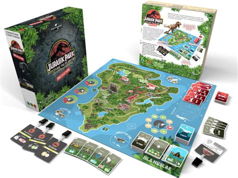 Fan Made Jurassic Park Board Game Analog Games