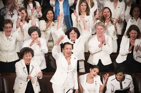 State Of The Union 2019 Democratic Women In White Own One Of The