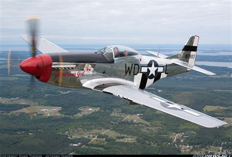 North American P 51d Mustang Untitled Aviation Photo 1559310
