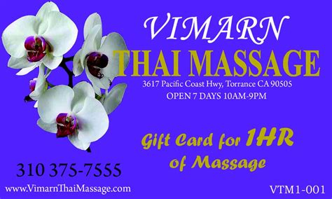 Vimarn Thai Massage 20 Reviews Massage 3617 Pacific Coast Hwy Torrance Torrance Ca