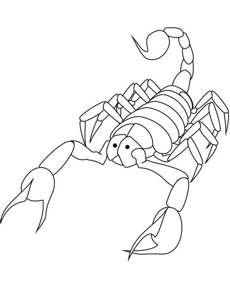 Coloring Pages Coloring Pages Scorpions Printable For Kids And Adults