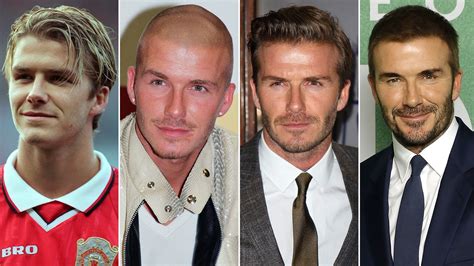 David Beckhams Trend Setting Hair Transformations That Shocked The