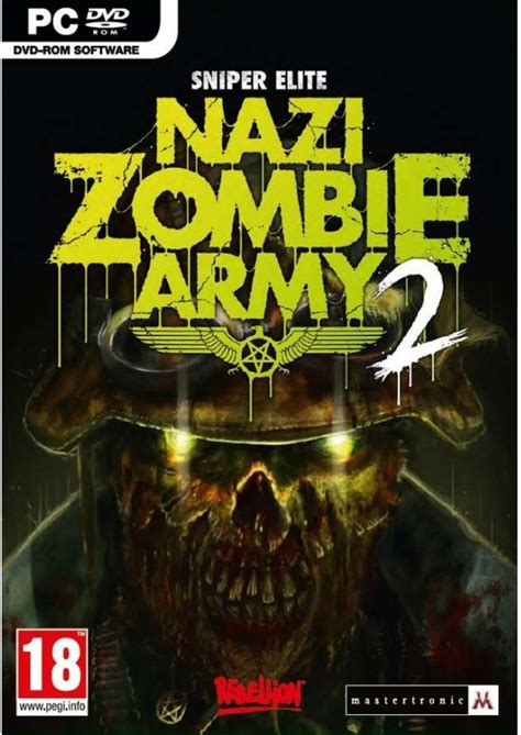 Carátula De Sniper Elite Nazi Zombie Army 2 Para Pc