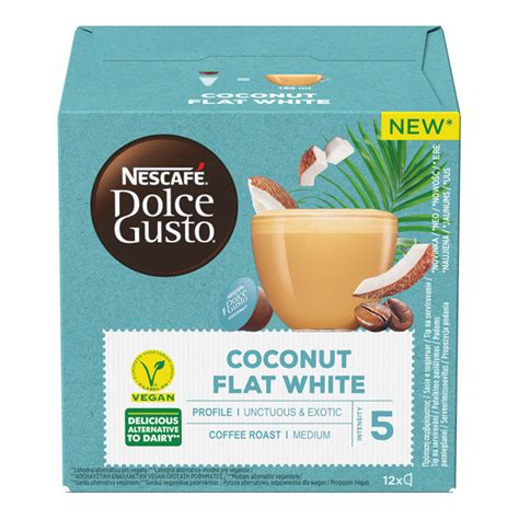 Kawa W Kapsułkach NescafÉ® Dolce Gusto® Coconut Flat White 12 Szt