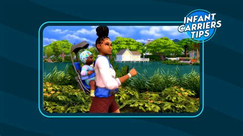 The Sims 4 Growing Together How To Use Infant Carriers