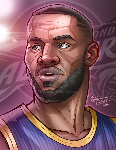 Lebron James Cartoon Drawing at GetDrawings | Free download