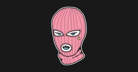The Pink Ski Mask Skiing T Shirt Teepublic