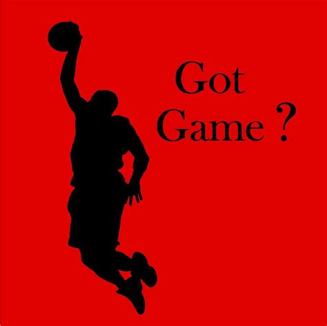 Got Game Basketball Player 2 Wall Decal Etsy
