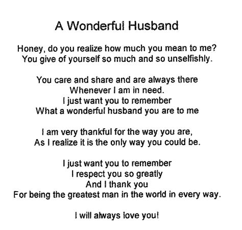 Love Poems For Husband Love Poems For Husband
