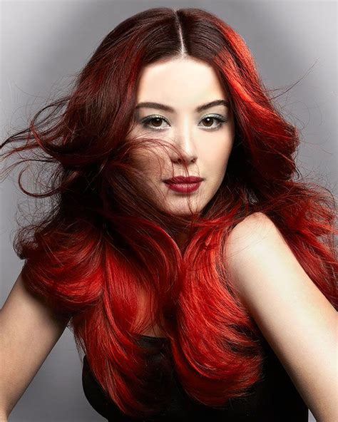 Top 10 Fiery Red Ombre Hair Ideas Hairstylesout Red Hair Color