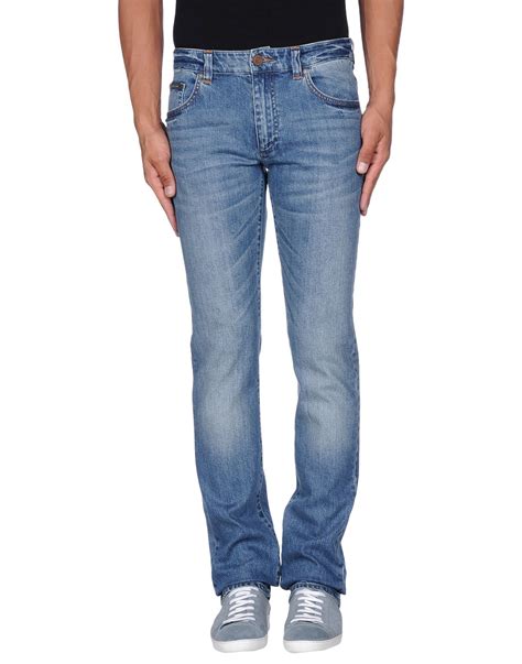 Lyst Calvin Klein Jeans Denim Trousers In Blue For Men