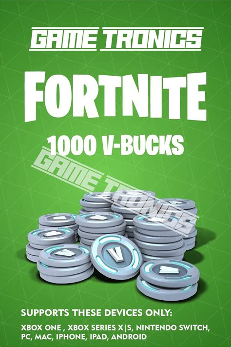 Fortnite 1000 V Bucks Nintendo Switch Digital