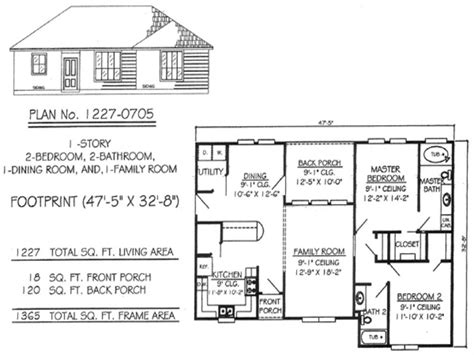 Beautiful 2 Bedroom One Story House Plans New Home Plans Design