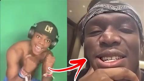 ishowspeed s call with ksi hilarious reaction full video 😂 youtube