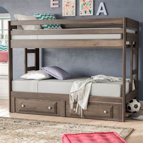 Choose from storage and trundle options in our twin over full bunk beds. Viv + Rae Malina Twin over Twin Bunk Bed & Reviews | Wayfair