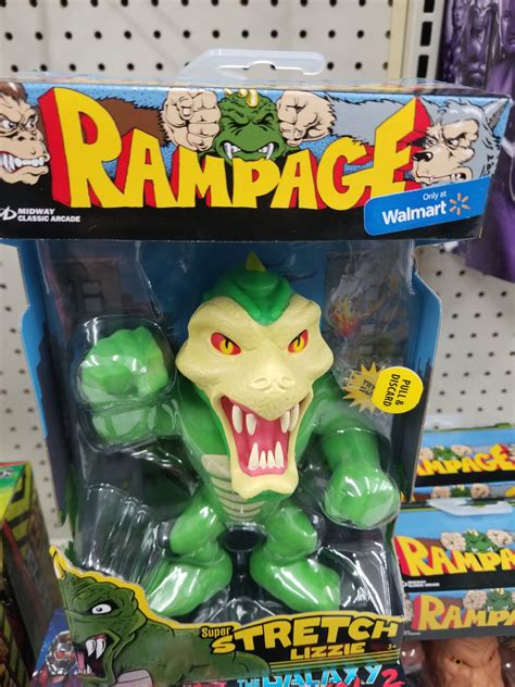 The accident at the secret facility mole 529 where various viruses and vaccines against them were developed. Walmart Exclusive Rampage Video Game Stretchy Figures ...